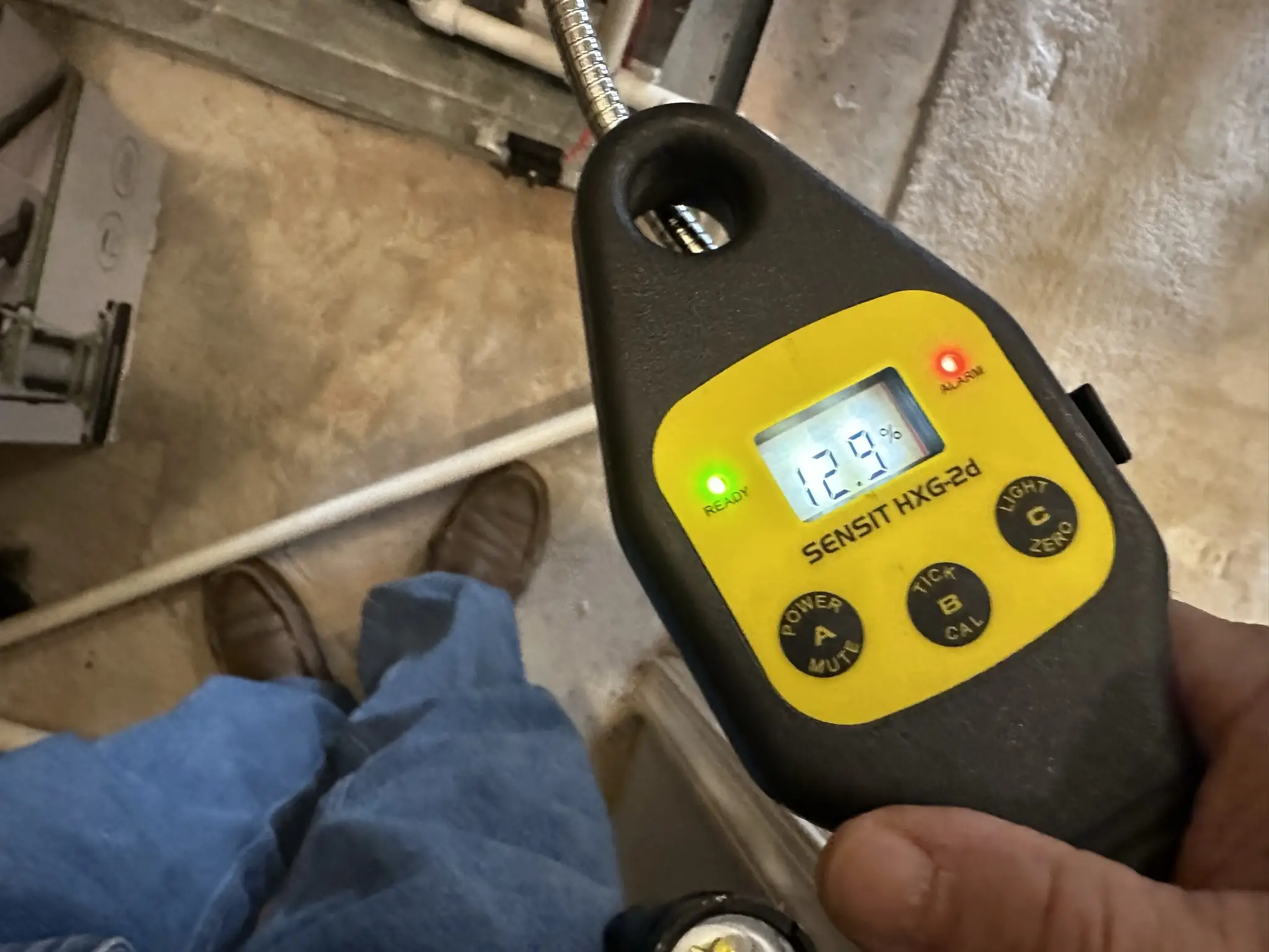 Gas leak detection